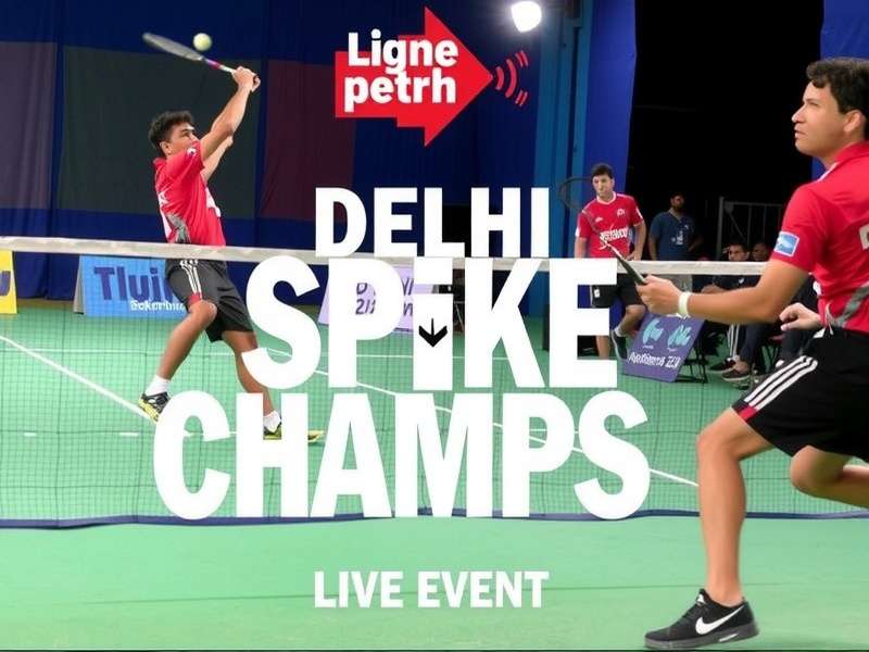 Delhi Spike Champs Live Event